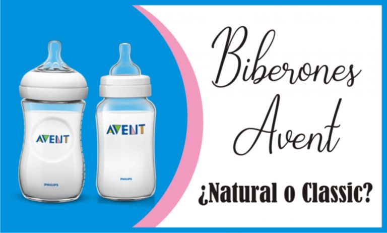 Tipos de biberones Avent: ¿Classic o Natural?