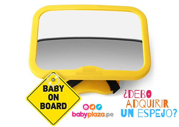 Espejos de seguridad para bebés: ¿El complemento de la silla de auto?
